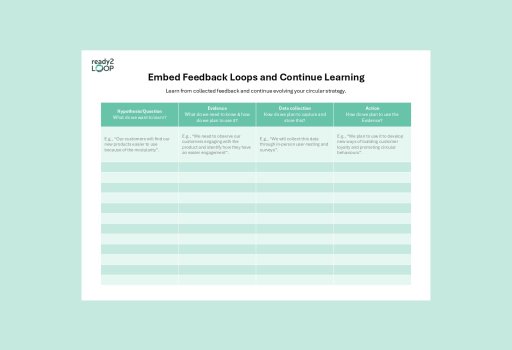 Embed Feedback Loops and Continue Learning