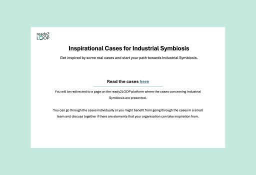 Inspirational Cases for Industrial Symbiosis