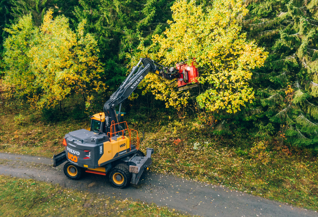 Combined rental and take-back initiative for mulchers at Tokvam