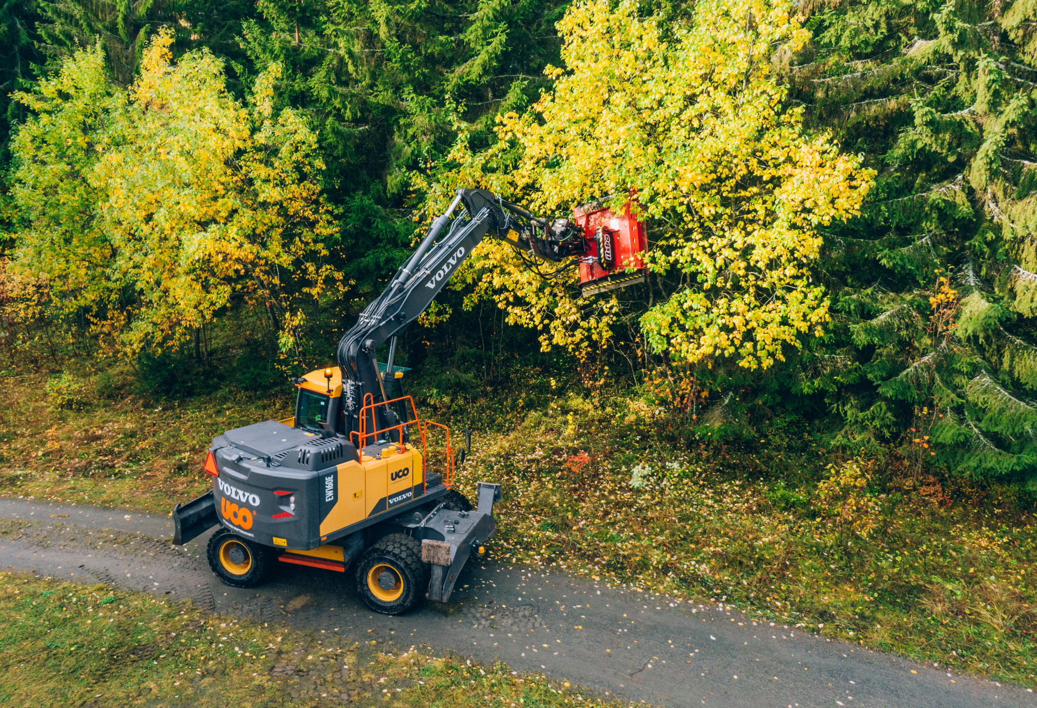 Combined rental and take-back initiative for mulchers at Tokvam