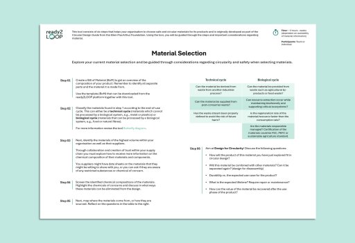 Material Selection