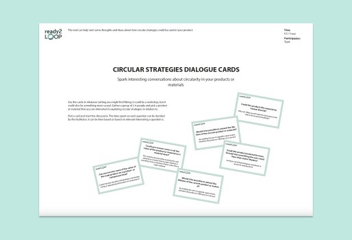 Circular strategies dialogue cards