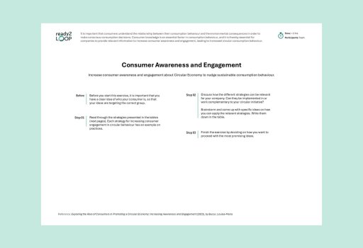 Consumer Awareness and Engagement