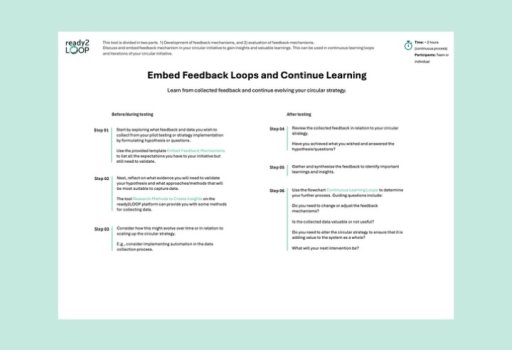 Embed Feedback Loops and Continue Learning