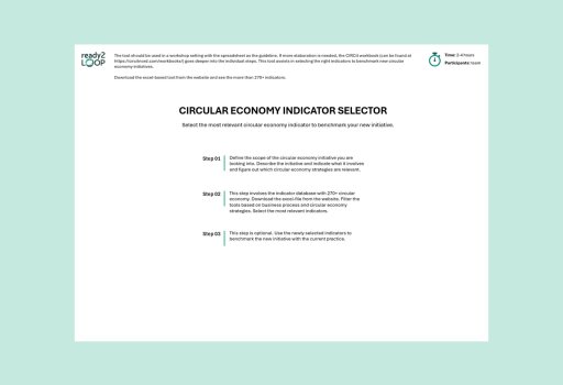 Circular Economy Indicator Selector